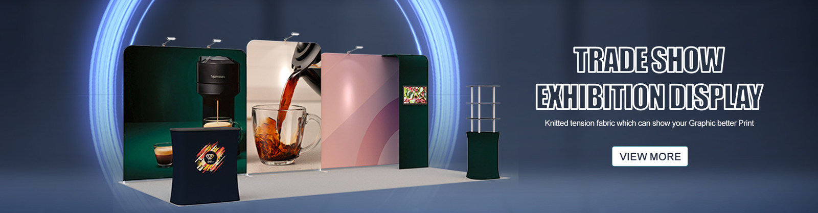 Tampilan Pameran Pameran Dagang