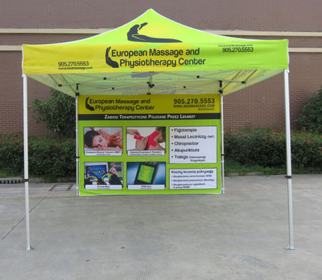 Promosi Tenda Kanopi Luar Ruangan 10X20FT Iklan Kanopi Gazebo Dilipat