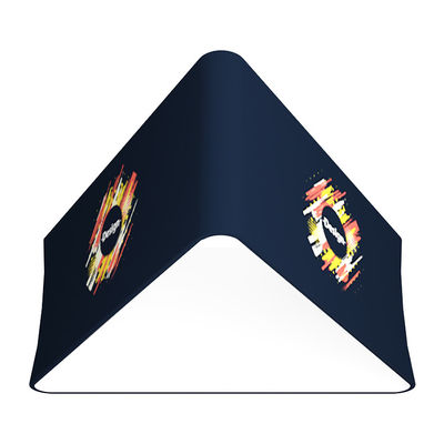 92in X 76in Trade Show Sky Circle Tapered Hanging Banner Pole Untuk Pameran