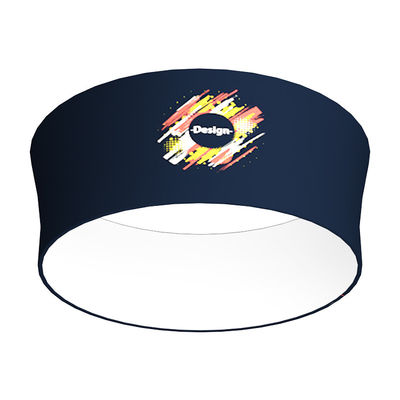 92in X 76in Trade Show Sky Circle Tapered Hanging Banner Pole Untuk Pameran