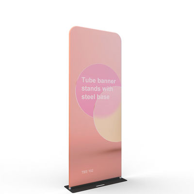 80 X 200cm Booth Pameran Pameran Dagang Banner Stand Portable Fabric Banner Display