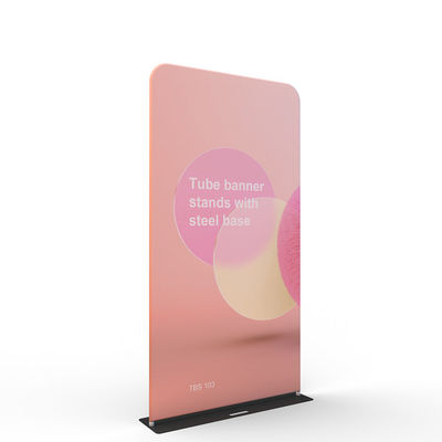 80 X 200cm Booth Pameran Pameran Dagang Banner Stand Portable Fabric Banner Display