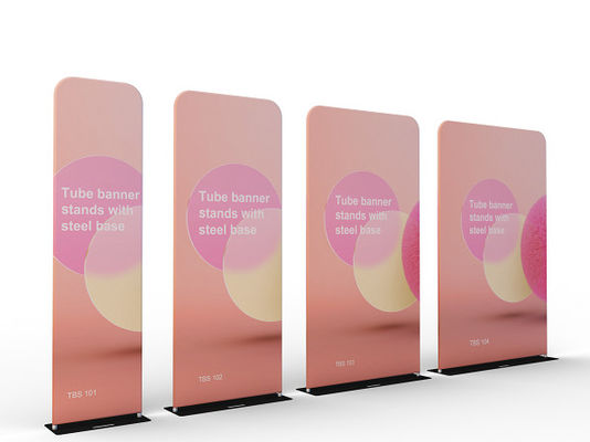 80 X 200cm Booth Pameran Pameran Dagang Banner Stand Portable Fabric Banner Display