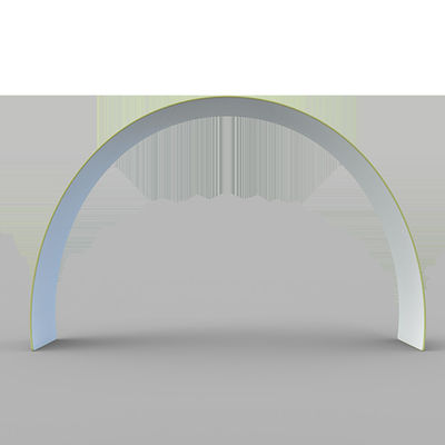 Custom Print Aluminium Round Arch Display Stand Arch Banner Untuk Acara Pesta