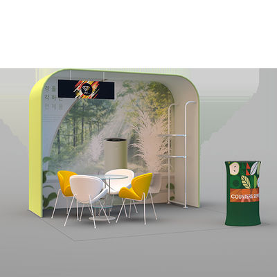 Stand Arch Latar Belakang Aluminium Tahan Lama Untuk Stan Pameran Balon