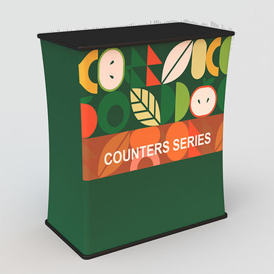 Toko Polos Resepsionis Portable Counter Advertising Promotion Counter Table Display
