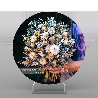 OEM Luxury White Flower Wall Dekorasi Pesta Balon Latar Belakang Akrilik