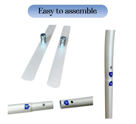 10FT EZ Tabung Arch Pernikahan Latar Belakang Berdiri Bingkai Dua Sisi Cover Arch Latar Belakang Arch Dinding Bulat WD Kit105