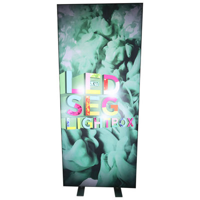 80mm SEG Tension Fabric Light Box 8ft Tampilan Kain Ketegangan Lurus ISO