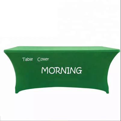 Periklanan Portable Fabric Pop Up Counter Display Aluminium Pop Up Meja Penerimaan