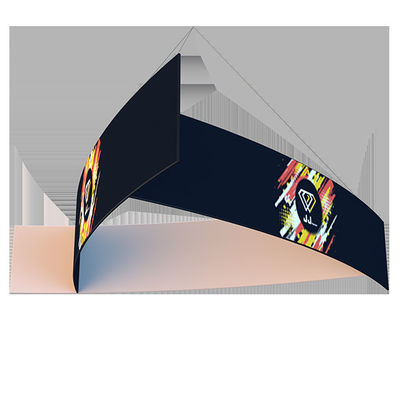 EZ Sky Tube Pinwheel Trade Show Menggantung Spanduk Dari Overpass 48Ibs