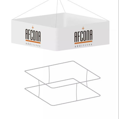 14ft 20ft Rectangular Overhead Hanging Trade Show Signs Plafon Spanduk