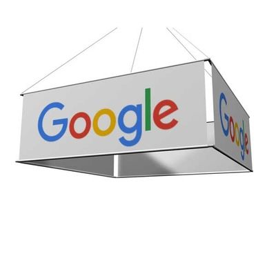 14ft 20ft Rectangular Overhead Hanging Trade Show Signs Plafon Spanduk