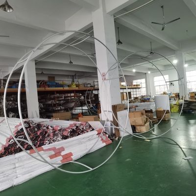 Tapered Circular Foldable Pop Up Exhibition Display Trade Show Hanging Sign 60in