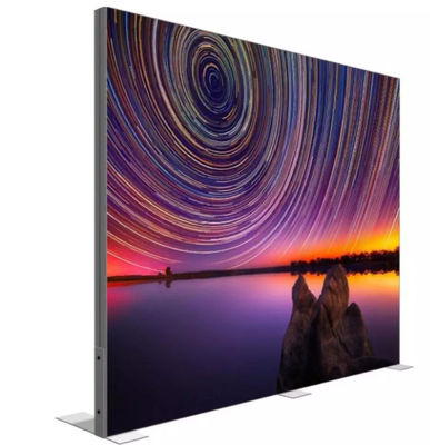 150g 160g Iklan SEG Light Box Mudah Mengatur Latar Belakang Bingkai Aluminium 60mm