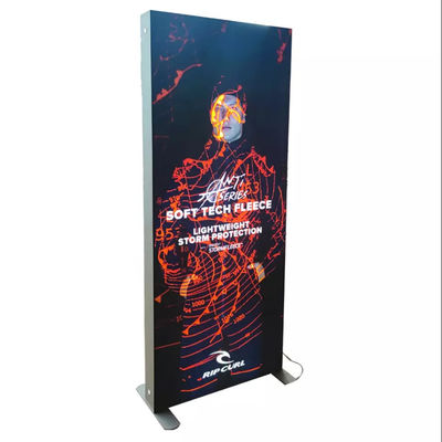 150g 160g Iklan SEG Light Box Mudah Mengatur Latar Belakang Bingkai Aluminium 60mm