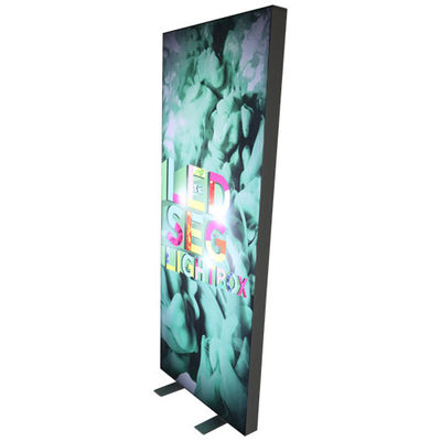 150g 160g Iklan SEG Light Box Mudah Mengatur Latar Belakang Bingkai Aluminium 60mm