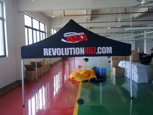 2x2m 10 Dengan 10 Tenda Kanopi Luar Bingkai Aluminium Pop Up Untuk Pameran Dagang