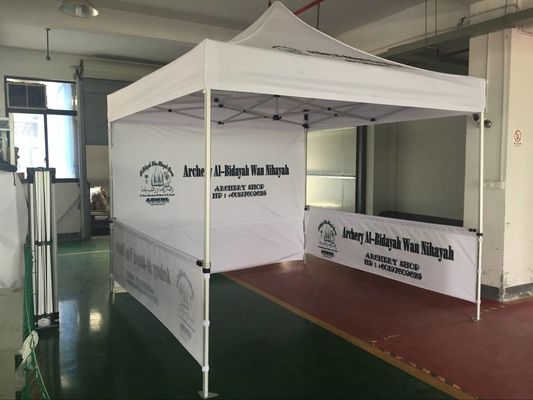 3x4.5m Marquee Outdoor Canopy Tent Lipat Gazebo Pop Up Untuk Iklan
