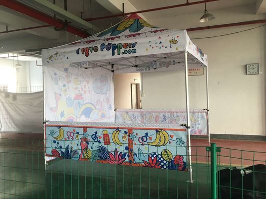 3x4.5m Marquee Outdoor Canopy Tent Lipat Gazebo Pop Up Untuk Iklan