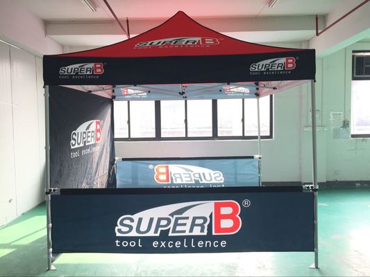 Tenda Pameran Dagang Aluminium Dengan Logo 10X15 10 X 20 Tenda Kanopi Tugas Berat