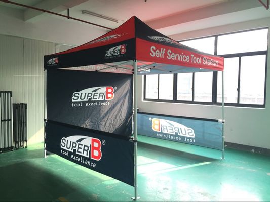 Tenda Pameran Dagang Aluminium Dengan Logo 10X15 10 X 20 Tenda Kanopi Tugas Berat