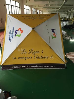 Promosi Tenda Kanopi Luar Ruangan 10X20FT Iklan Kanopi Gazebo Dilipat