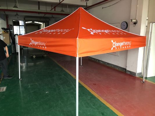 2x2m 10 Dengan 10 Tenda Kanopi Luar Bingkai Aluminium Pop Up Untuk Pameran Dagang