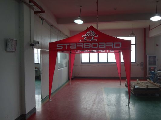 600D Polyester Steel Frame Canopy 10x10 Pop Up Pameran Dagang Tenda Outdoor Marquee