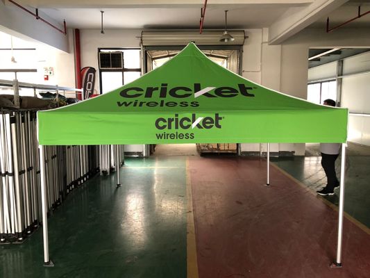 2.5X2.5m 8X8FT Tenda Naungan Persegi Tahan Air 10 X 20 Pameran Dagang Kanopi Luar Ruangan