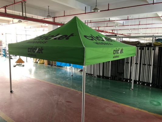 2x2m 10 Dengan 10 Tenda Kanopi Luar Bingkai Aluminium Pop Up Untuk Pameran Dagang