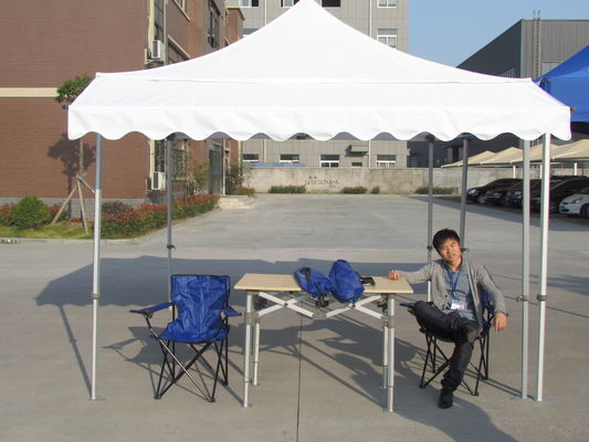 Komersial 10x10 Gazebo Pop Up Canopy Tenda Pesta Tahan Air Luar Ruangan