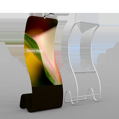 Spanduk Pameran Dagang yang Dapat Digunakan Kembali Berdiri Single Double Sided Fabric Printing EZ Tube