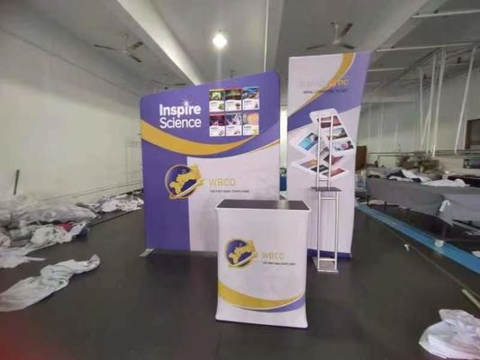 ODM Expo Trade Show Pameran Menampilkan 3x3 Frame Redardant 10x20 Booth Rental