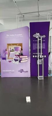 ODM 20ft Pop Up Expo Custom Modular Exhibition Stand Menampilkan Stan Pameran Dagang 10x10