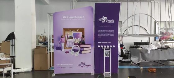 ODM Expo Trade Show Pameran Menampilkan 3x3 Frame Redardant 10x20 Booth Rental
