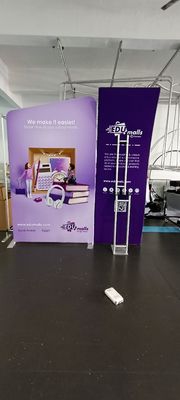 Pengaturan Cepat Pameran Dagang Aluminium Menampilkan Stand Pameran Portabel 3x6 10x20