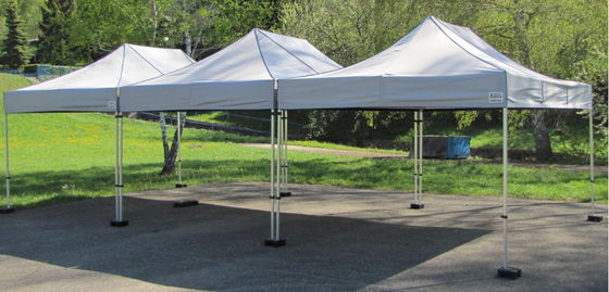 Aluminium Adjustable Gazebo 10x10 Backyard Canopy Tenda Lipat Untuk Berkemah