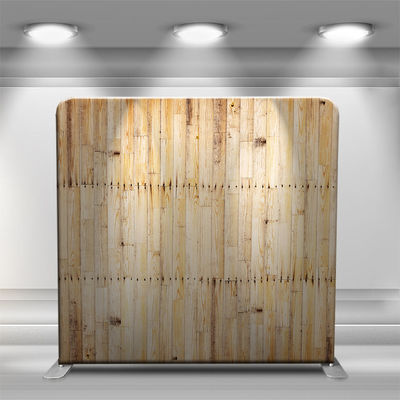 Display Stand Aluminium Tension Fabric Photo Booth Backdrop 8ft Untuk Acara Pernikahan